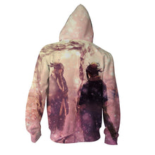 Load image into Gallery viewer, Naruto Hoodie- Temari 3D Hoodie - Zip Up Jacket