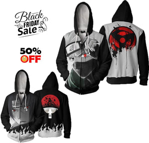 BLACK FRIDAY DEAL Naruto Bundle# 11 | TWO Zip Up In One