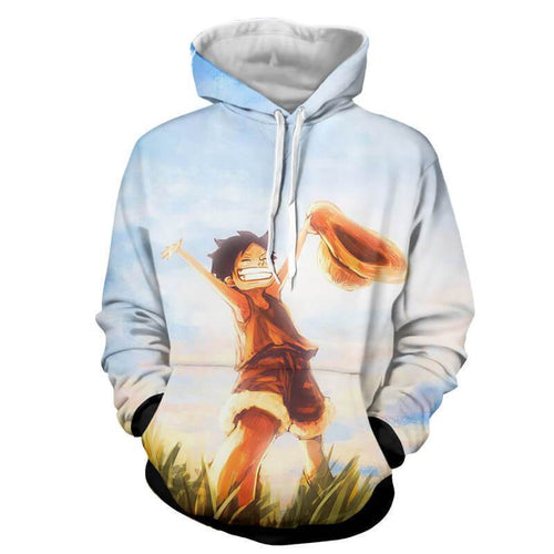 Kid Luffy Perfect 3D Hoodie - One Piece
