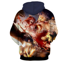 Load image into Gallery viewer, Fairy Tail Hoodie - 3D Erza Scarlet Printed Hoodie