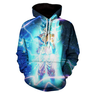 Dragon Ball Super Hoodie - SSGSS GOKU HOODIE - DBS Hoodie