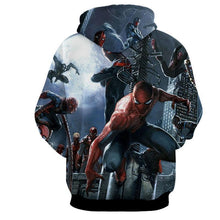 Load image into Gallery viewer, Spiderman Fighting 3D Hoodie - Jacket