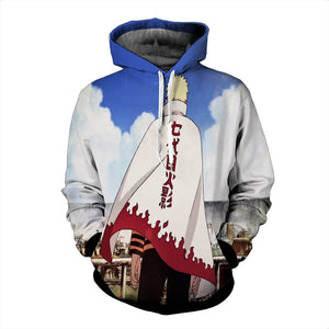Hokage Naruto 3D hoodie
