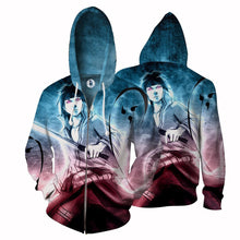 Load image into Gallery viewer, Naruto Hoodie-Itachi Uchiha 3D Hoodie - Zip Up Jacket