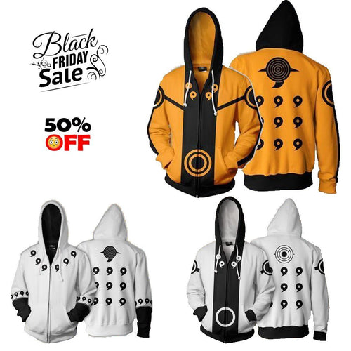 BLACK FRIDAY Naruto Bundle# 5 | Three Zip Up In One