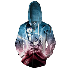 Load image into Gallery viewer, Naruto Hoodie-Itachi Uchiha 3D Hoodie - Zip Up Jacket
