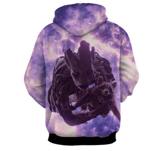 Groot 3D Hoodie-Guardian Of Galaxy Jacket