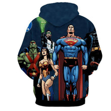 Load image into Gallery viewer, Justice League Heros Grace 3D Printed Hoodie