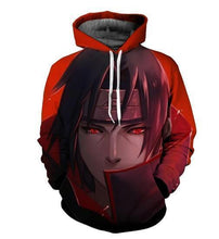 Load image into Gallery viewer, Itachi Uchiha 3D hoodie