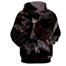 Load image into Gallery viewer, Levi Ackerman Hoodie- Attack On Titan 3D Hoodie - JACKET