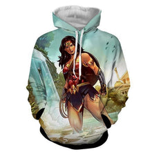 Load image into Gallery viewer, Wonder Women in Wild 3D Hoodies - Wonder Women Clothing - Jacket