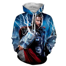 Load image into Gallery viewer, Thor Hoodies - 3D Printed Hoodie - Thor Style