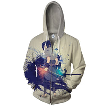Load image into Gallery viewer, Naruto Hoodie-Sasuke 3D Hoodie - Zip Up Jacket