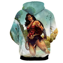 Load image into Gallery viewer, Wonder Women in Wild 3D Hoodies - Wonder Women Clothing - Jacket