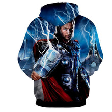 Load image into Gallery viewer, Thor Hoodies - 3D Printed Hoodie - Thor Style