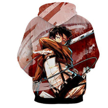 Load image into Gallery viewer, Levi ackerman Hoodie- Attack On Titan 3D Hoodie - JACKET