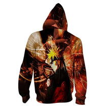 Load image into Gallery viewer, Naruto Hoodie- 3D Hoodie - Zip Up Jacket