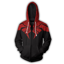 Load image into Gallery viewer, THE SUPERIOR SPIDER - ZIP UP HOODIE - 3D HOODIE