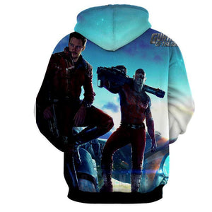 Drax the destroyer 3D Hoodie-Guardian Of Galaxy Jacket