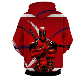 Deadpool Hoodie - Jacket - Deadpool Clothing