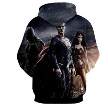 Load image into Gallery viewer, Justice League 3D Printed Hoodie / Super Man / Batman / Wonder Women