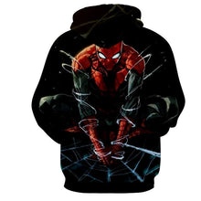 Load image into Gallery viewer, Spiderman 3D Hoodie - Jacket