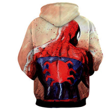 Load image into Gallery viewer, Spiderman Hoodie - Abstract Spiderman Hoodie - Spiderman Jacket