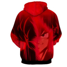 Load image into Gallery viewer, Dragon Ball Z Hoodie - Goku SSJ Red Hoodie