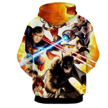 Load image into Gallery viewer, Justice League 3D Printed Hoodie / Batman / Superman / Wonder Women
