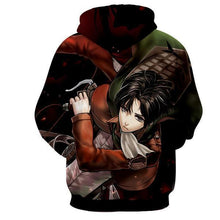Load image into Gallery viewer, Levi ackerman Hoodie- Attack On Titan 3D Hoodie - JACKET
