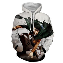 Load image into Gallery viewer, Levi Ackerman Hoodie- Attack On Titan 3D Hoodie - JACKET