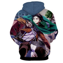 Load image into Gallery viewer, Levi Ackerman Hoodie- Attack On Titan 3D Hoodie - JACKET