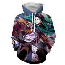 Load image into Gallery viewer, Levi Ackerman Hoodie- Attack On Titan 3D Hoodie - JACKET