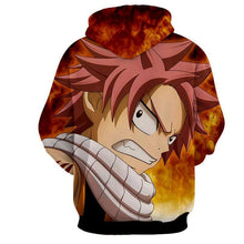 Load image into Gallery viewer, Fire Natsu Dragneel Fairy Tail 3D Hoodies