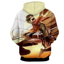 Load image into Gallery viewer, Eren Yeager Hoodie- Attack On Titan 3D Hoodie - JACKET