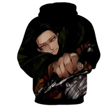 Load image into Gallery viewer, Levi Ackerman Hoodie- Attack On Titan 3D Hoodie - JACKET