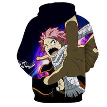 Load image into Gallery viewer, Fairy Tail Hoodie - Dragneel Natsu Hoodie 3D Printed