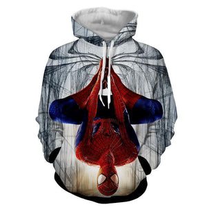 Hanged Spiderman 3D Hoodie - Jacket