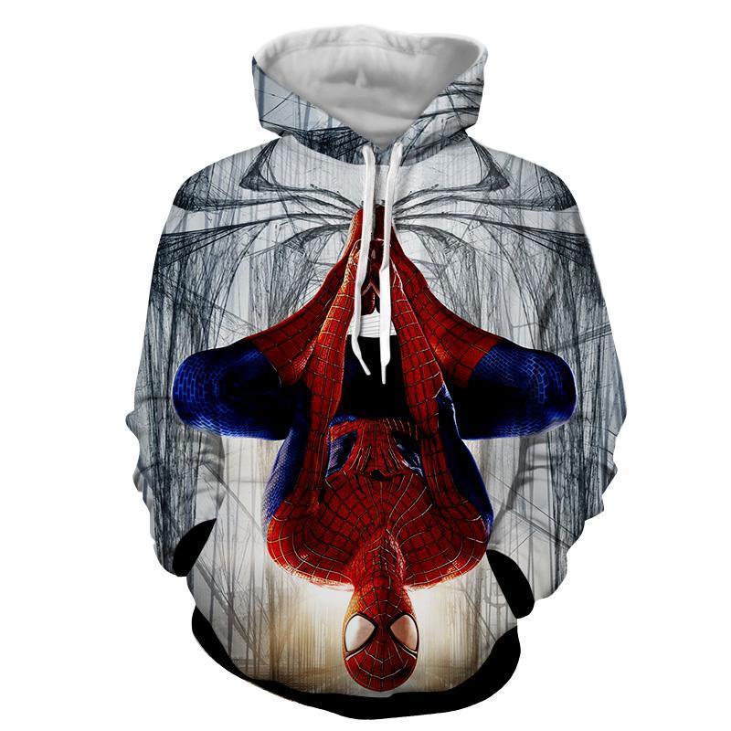 Hanged Spiderman 3D Hoodie - Jacket