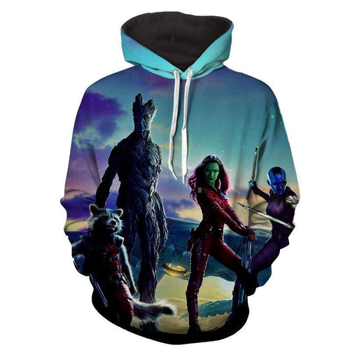Guardian Of Galaxy 3D Hoodie-Guardian Of Galaxy Jacket