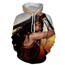 Load image into Gallery viewer, Wonder Women 3D Hoodie 2017 - Wonder Women Clothing - Jacket