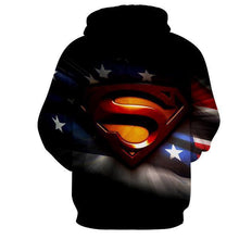 Load image into Gallery viewer, SUPERMAN STANDS FOR HOPE 3D HOODIE