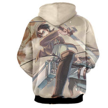 Load image into Gallery viewer, Eren Yeager Hoodie- Attack On Titan 3D Hoodie - JACKET