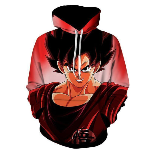 Dragon Ball Super Z Hoodie - Goku Kaioken Hoodie