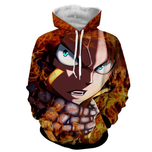 Fairy Tail Natsu RED Dragneel 3D Hoodies