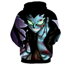 Load image into Gallery viewer, Fairy Tail Hoodie - Gajeel Dragon 3D Hoodie