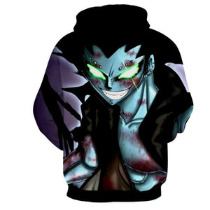 Fairy Tail Hoodie - Gajeel Dragon 3D Hoodie