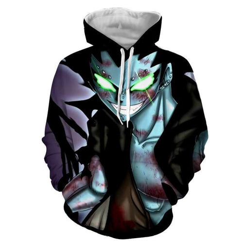 Fairy Tail Hoodie - Gajeel Dragon 3D Hoodie