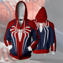Load image into Gallery viewer, Spiderman Hoodie - Spiderman Jacket - Zip Up