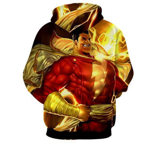 Bold Shazam 3D Hoodie - Jacket